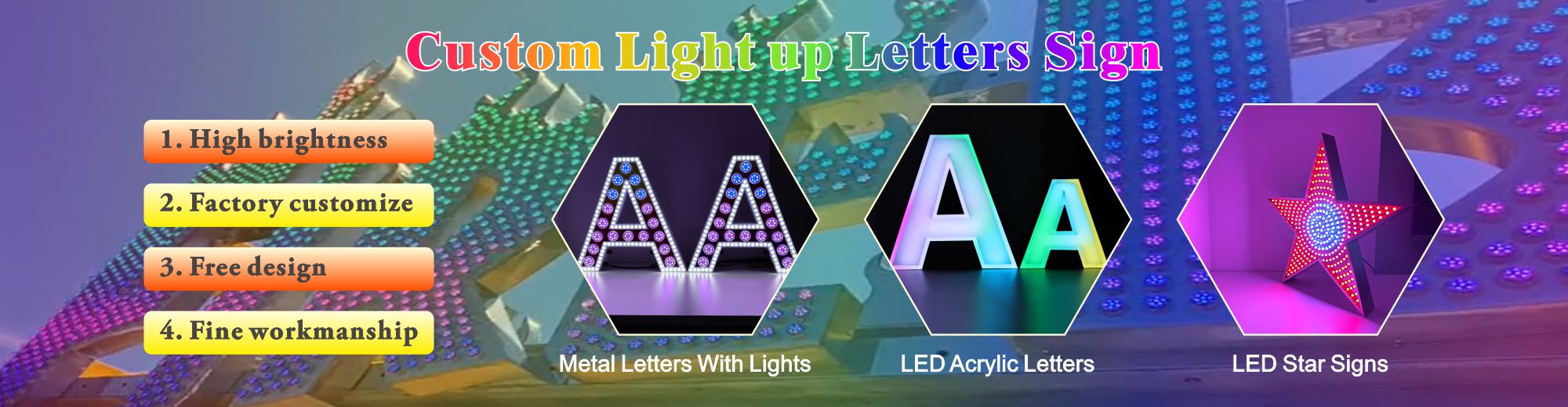 LED发光字灯具事业部