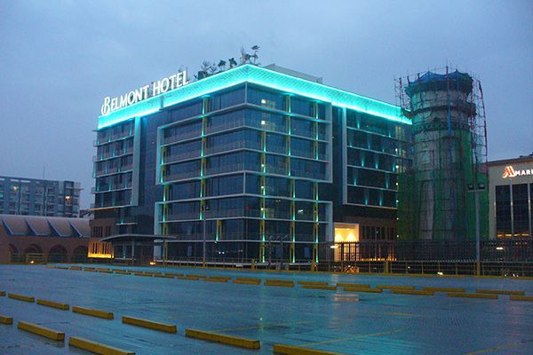 永利集团官网照明的户外装饰灯用在菲律宾旅馆工程项目